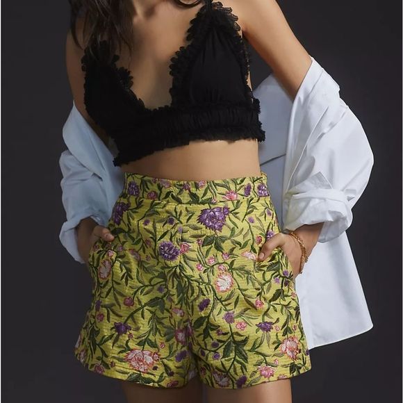 New Anthropologie La Fuori shorts M - Picture 1 of 11